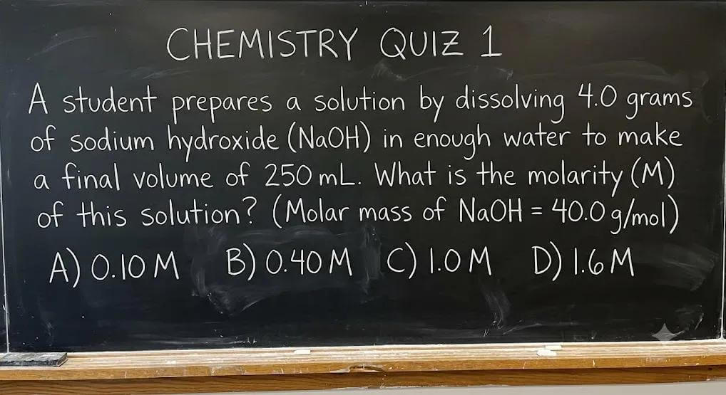 Solution Molarity